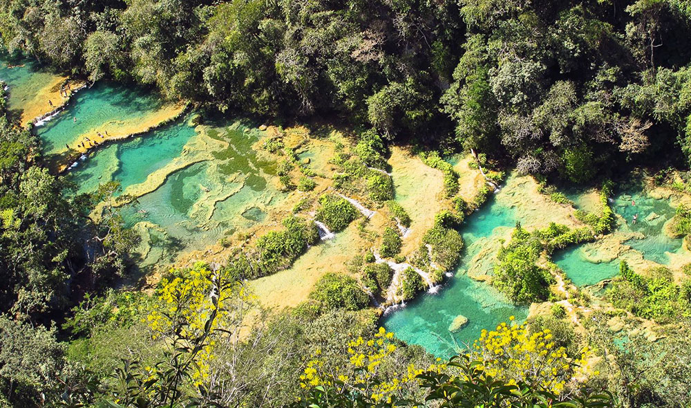 Semuc-Champey image via amazing places on earth
