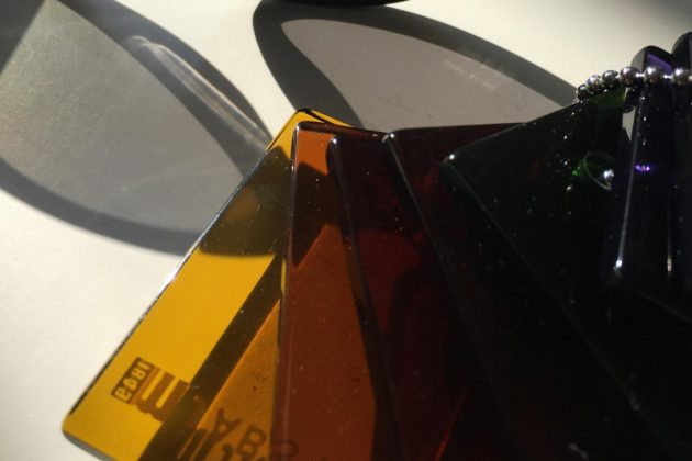 bio-acetate swatches use for making eco sunglasses