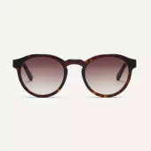 round brown eco friendly sunglasses