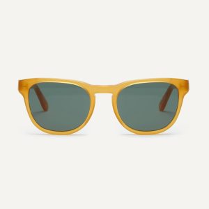 square orange eco-friendly sunglasses