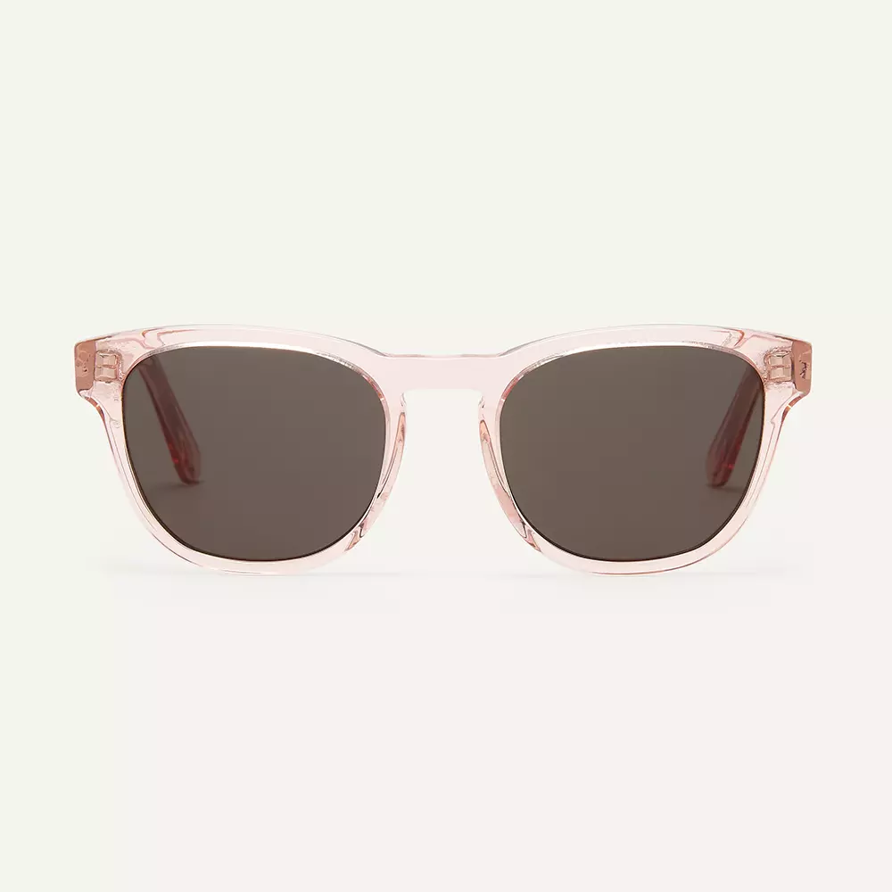 pink square sustainable sunglasses