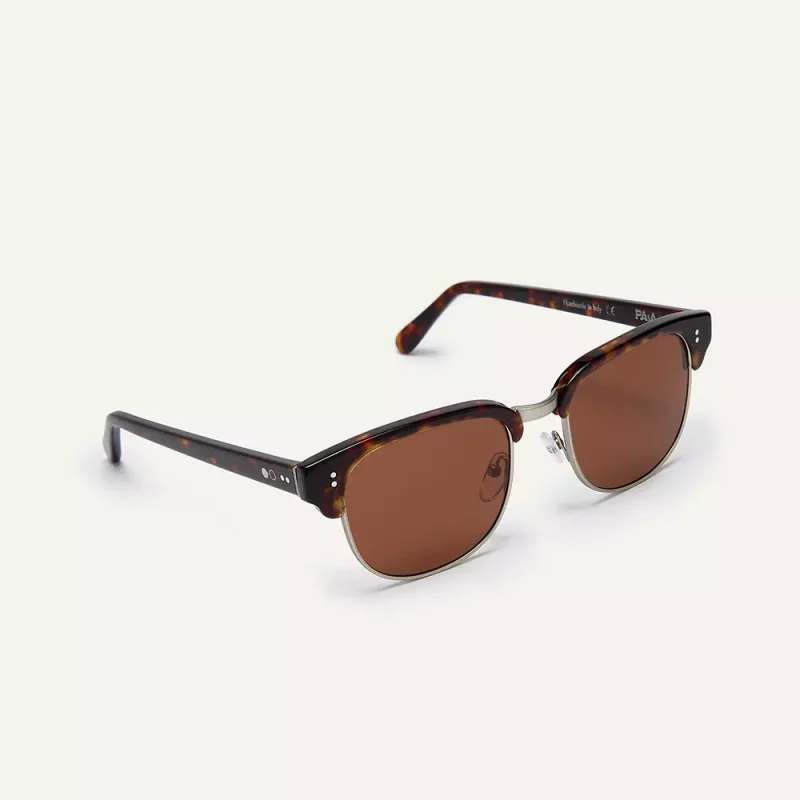 square brown sustainable sunglasses