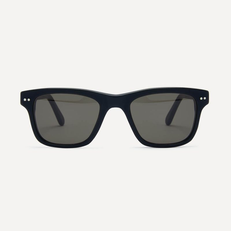 eco friendly polarized black sunglasses
