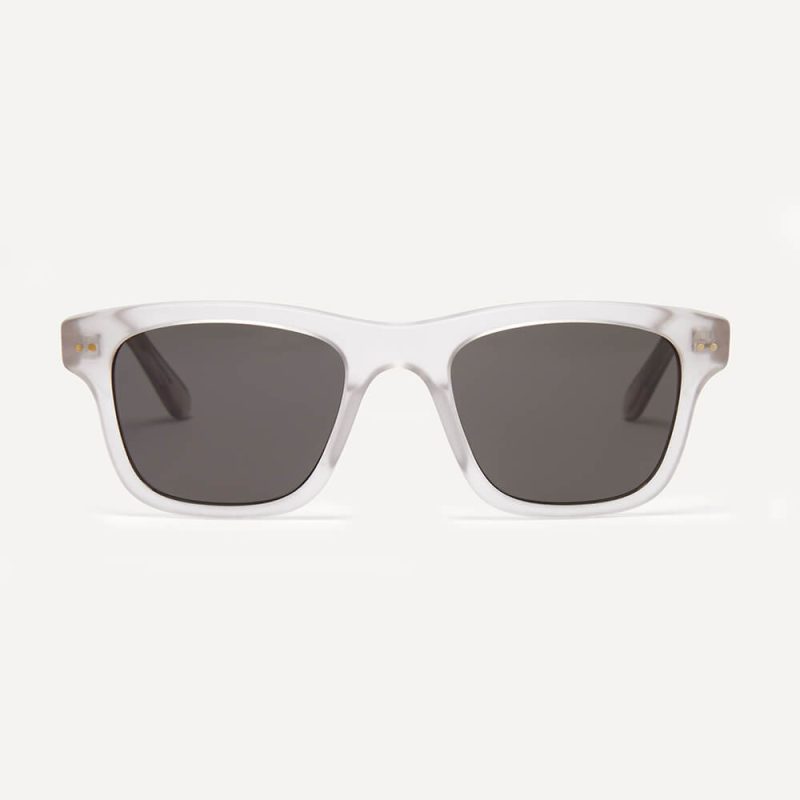 Karibu transparent square eco-friendly sunglasses