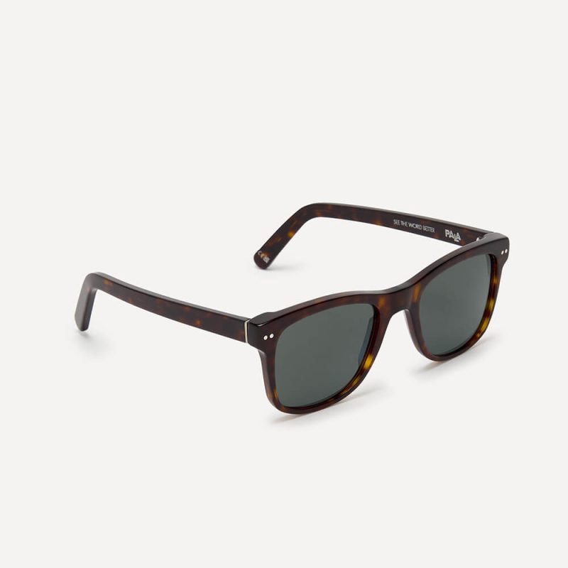 Jabali square brown eco-friendly sunglasses