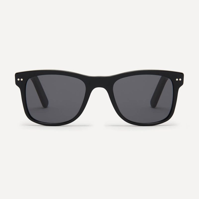 Jabali recycled black eco-friendly sunglasses frame