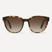 eco friendly brown tortoiseshell oversize sunglasses