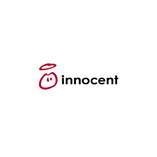 Innocent Drinks Logo. B Corp Smoothies and health brand