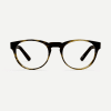 Tortoiseshell panto frames. Vintage round glasses with a keyhole nose bridge.
